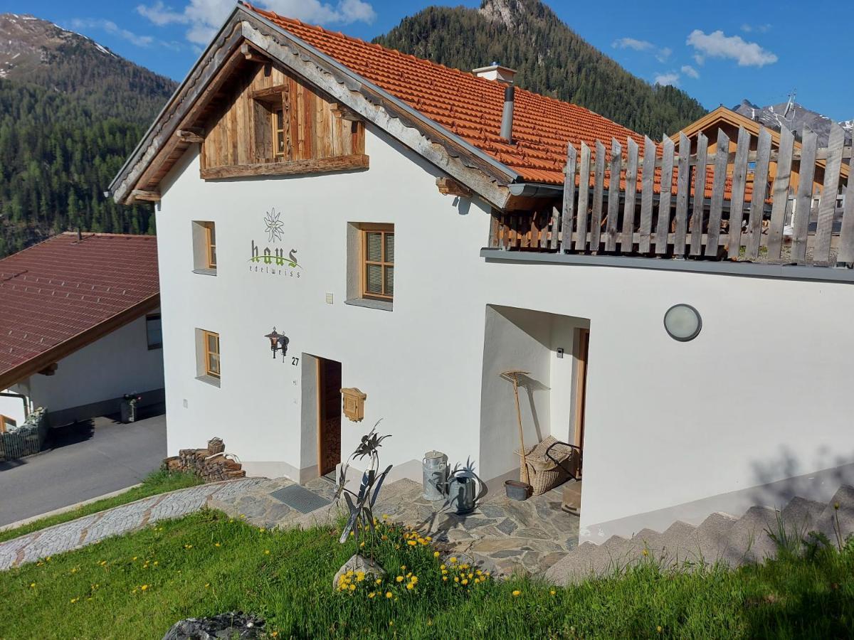 Haus Edelweiss Spiss Bei Samnaun 슈피스 외부 사진